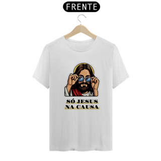 Nome do produto Camiseta Só Jesus Na Causa