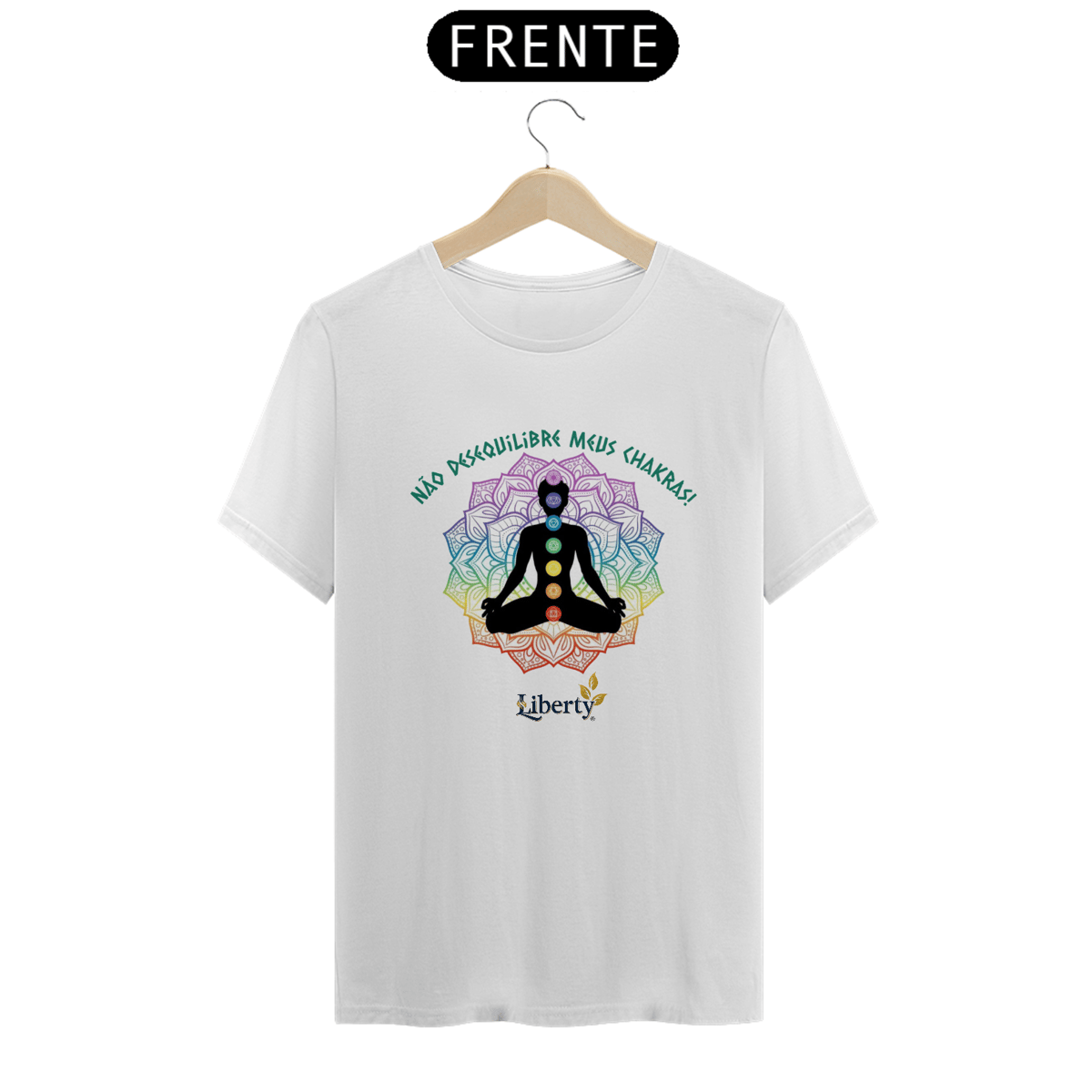 Nome do produto: Camiseta Unissex Chakras