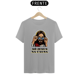 Nome do produto Camiseta Só Jesus Na Causa