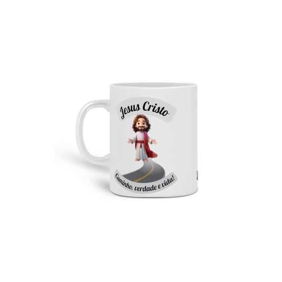 Caneca Caminho Verdade e Vida