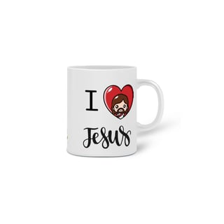 Nome do produto Caneca Eu Amo Jesus