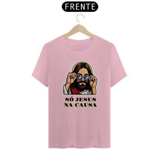 Nome do produto Camiseta Só Jesus Na Causa