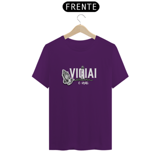Nome do produto Camiseta Vigiai e Orai