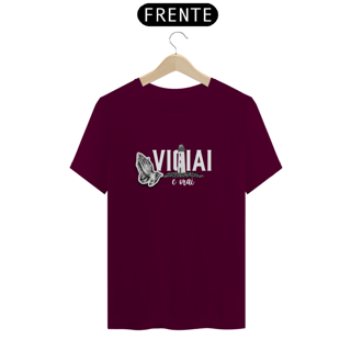 Nome do produto Camiseta Vigiai e Orai