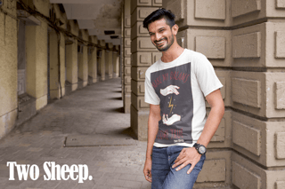 Nome do produto Dark Sheep. - Make my dreams - T-Shirt Ref.001