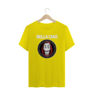 Nome do produto camiseta la casa de papel - bella ciao