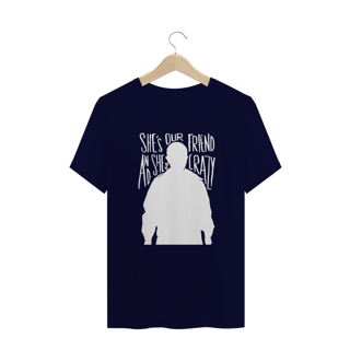 Nome do produto camiseta stranger things - crazy (white)