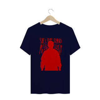 Nome do produto camiseta stranger things - crazy (red)