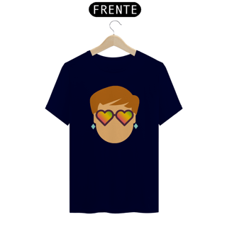 Nome do produto camiseta elton john - arte grande