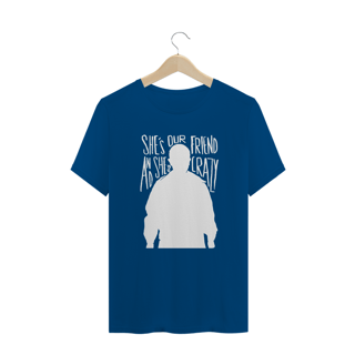 Nome do produto camiseta stranger things - crazy (white)