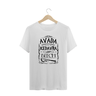 Nome do produto camiseta avada kedavra - harry potter - branca