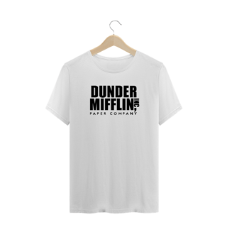 Nome do produto camiseta dunder mifflin - branca