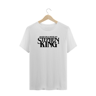 Nome do produto camiseta stephen king branca