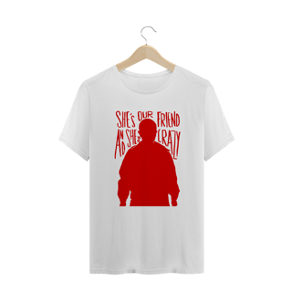 Nome do produto camiseta stranger things - crazy (red)