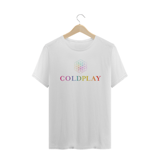 Nome do produto camiseta coldplay classica - azul