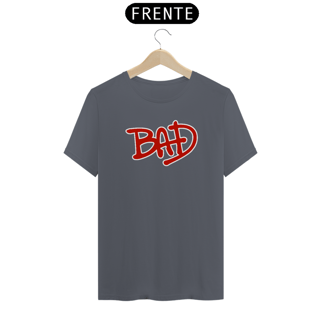Nome do produto camiseta michael jackson - bad classica
