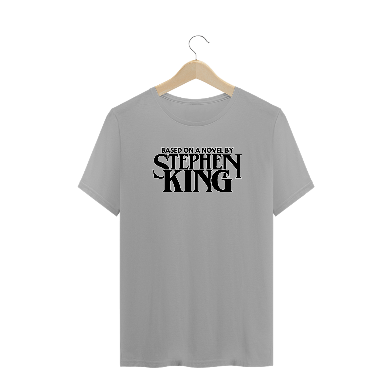 camiseta stephen king branca