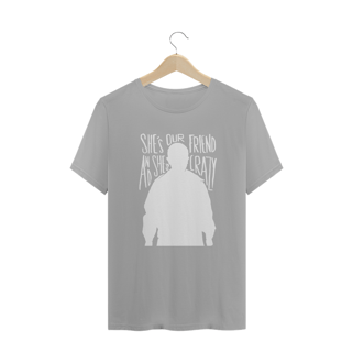 Nome do produto camiseta stranger things - crazy (white)