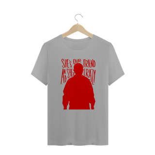 Nome do produto camiseta stranger things - crazy (red)