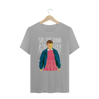 Nome do produto camiseta stranger things - crazy (colorido)