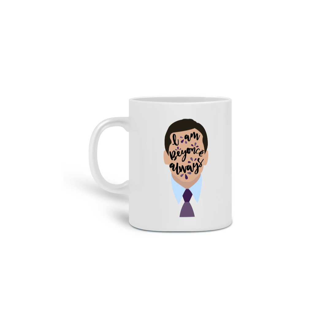 caneca the office - i am beyonce