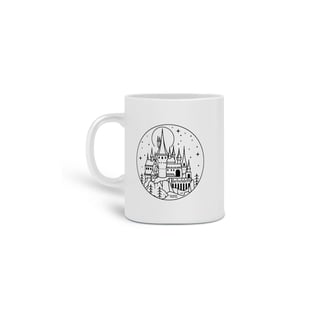 Nome do produto caneca hogwarts - harry potter