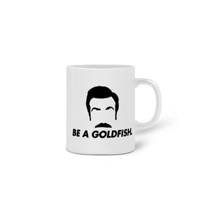 Nome do produto caneca ted lasso - be a goldfish