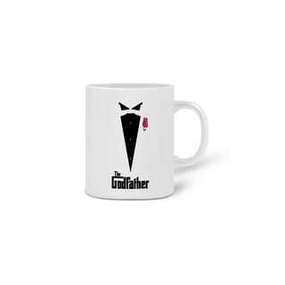 Nome do produto caneca godfather - smoking
