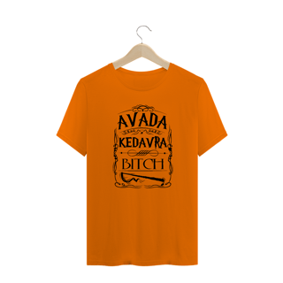Nome do produto camiseta avada kedavra - harry potter - branca