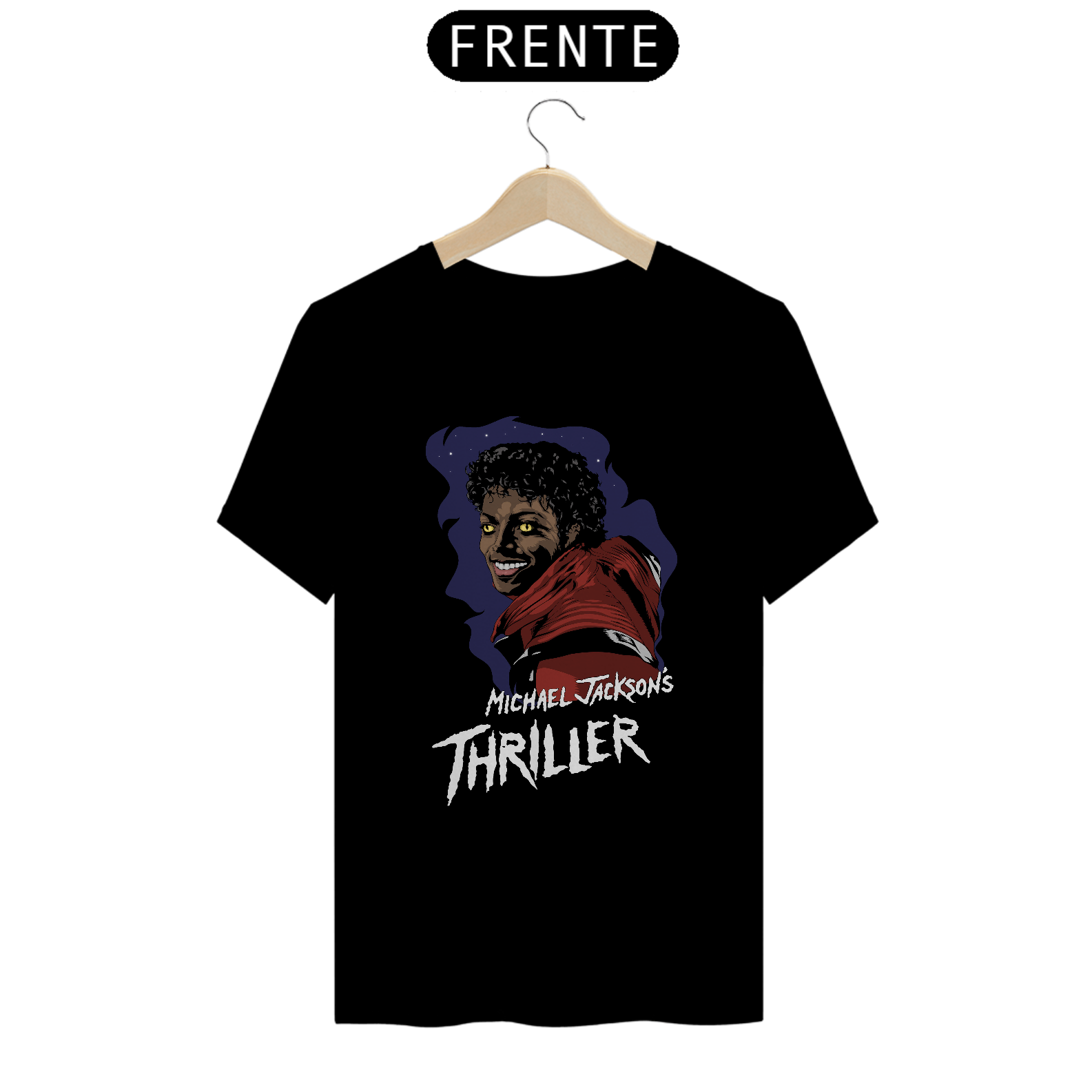 camiseta michael jackson - thriller (clipe)