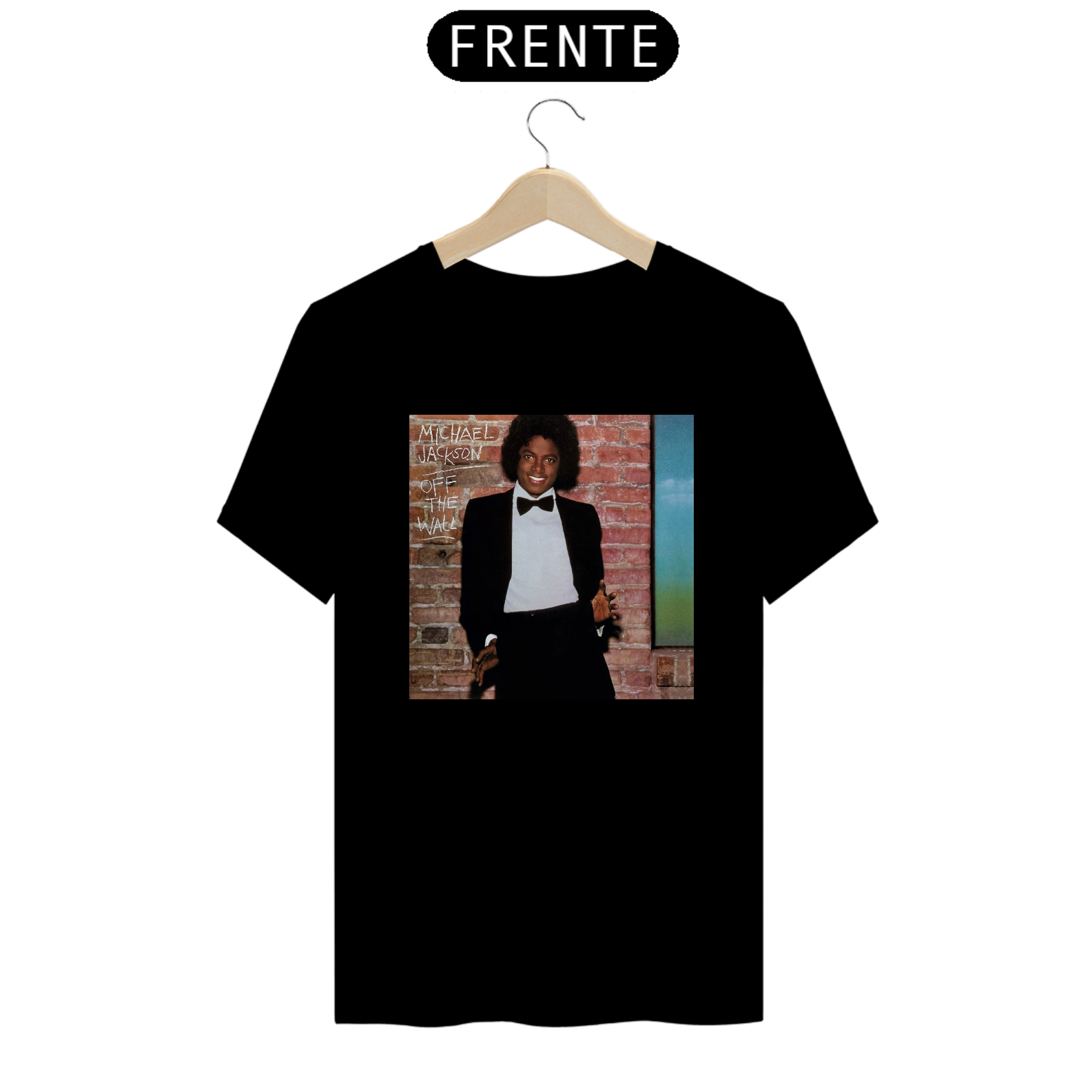 camiseta michael jackson - off the wall