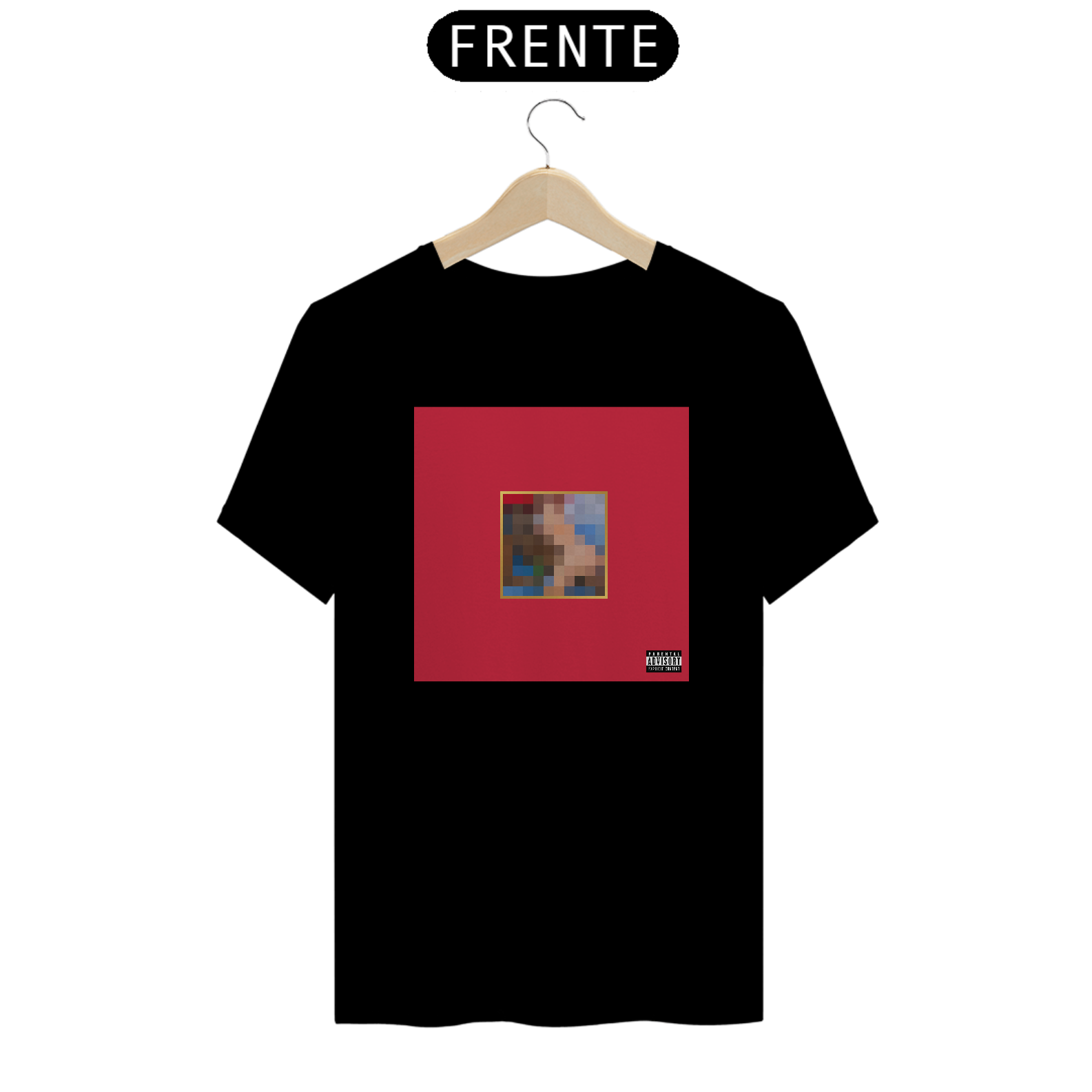 camiseta kanye - dark twisted, pers.