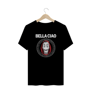 Nome do produto camiseta la casa de papel - bella ciao