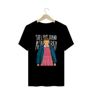 Nome do produto camiseta stranger things - crazy (colorido)