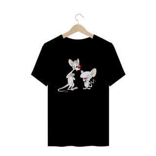 Nome do produto camiseta pink e o cerebro