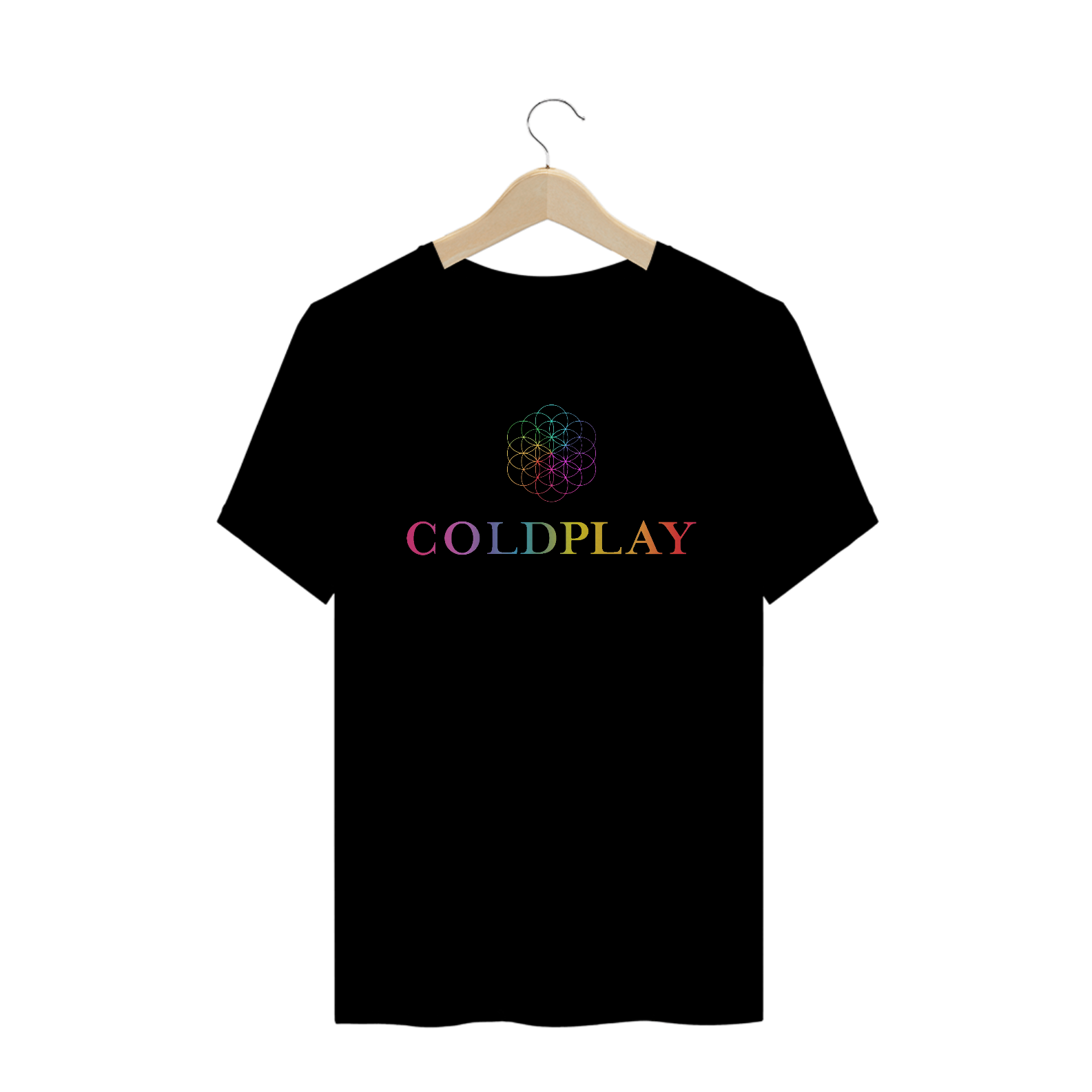 camiseta coldplay classica