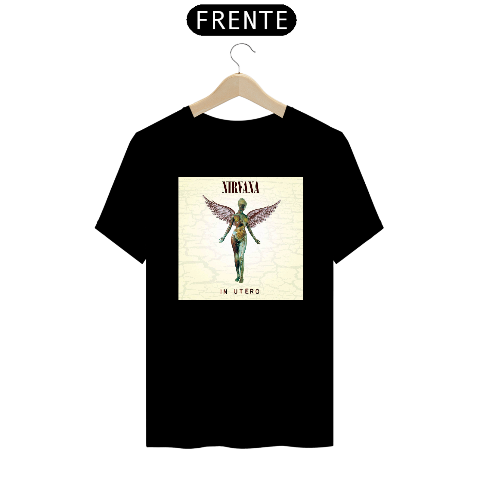 camiseta nirvana - in utero