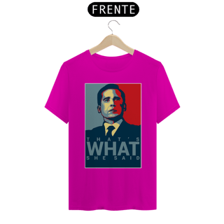 Nome do produto Camiseta Thats what she said - the office