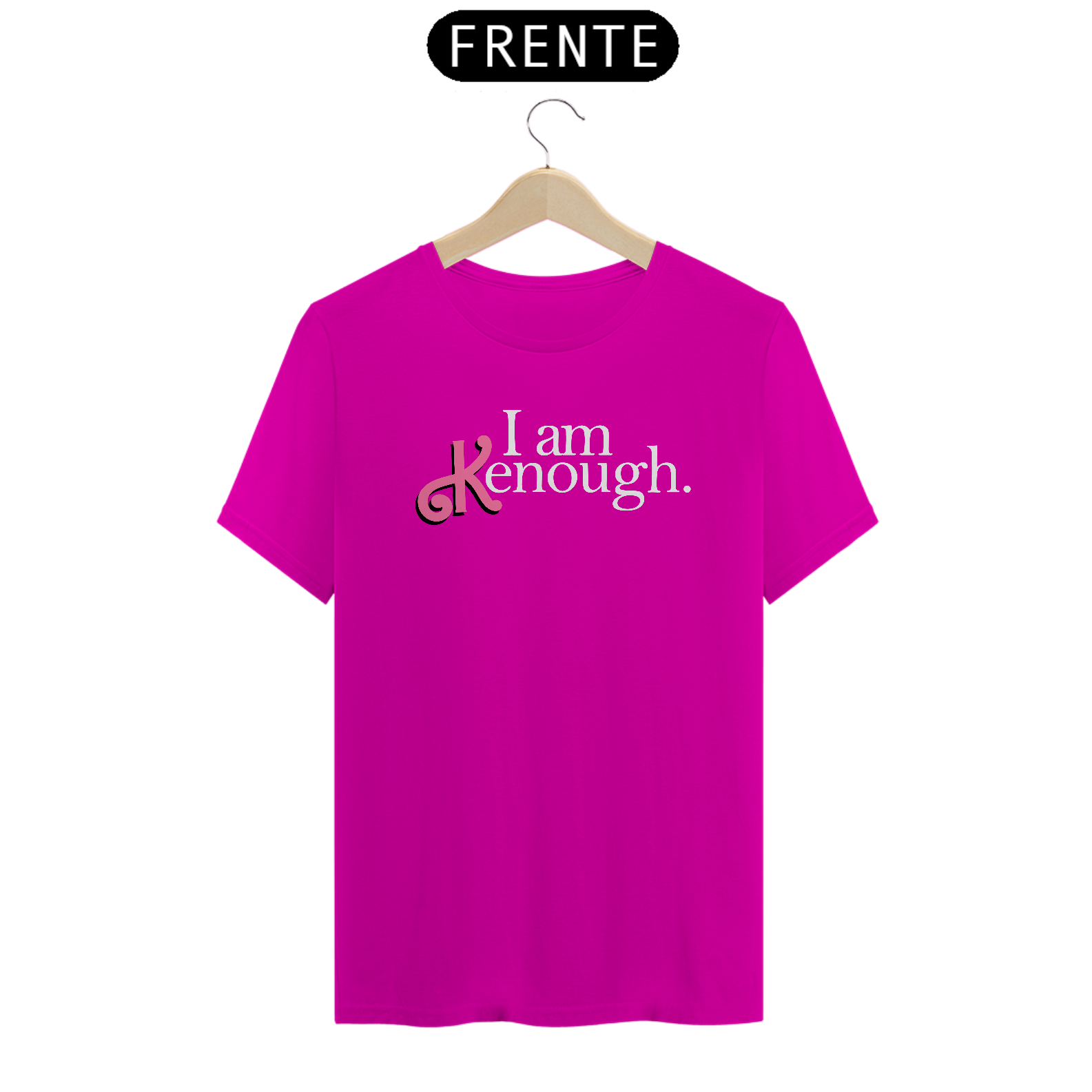 camiseta kenough - rosa