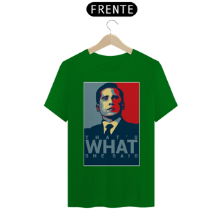 Nome do produto Camiseta Thats what she said - the office