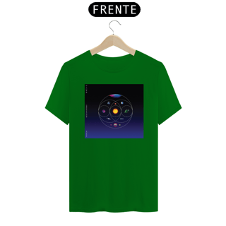 Nome do produto camiseta coldplay - music spheres colors