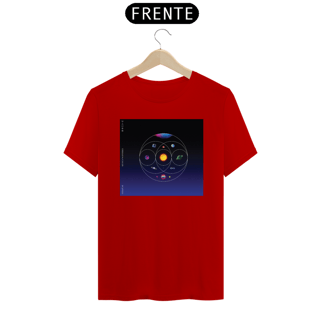 Nome do produto camiseta coldplay - music spheres colors