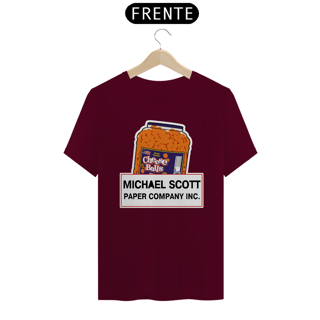 Nome do produto camiseta the office - michael scott paper company 