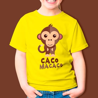 Nome do produto CAMISETA CACO MACACO