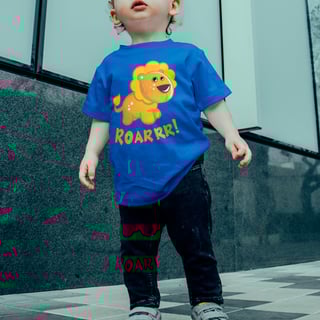 Nome do produto CAMISETA LEÃOZINHO