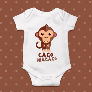 Nome do produto BODY CACO MACACO