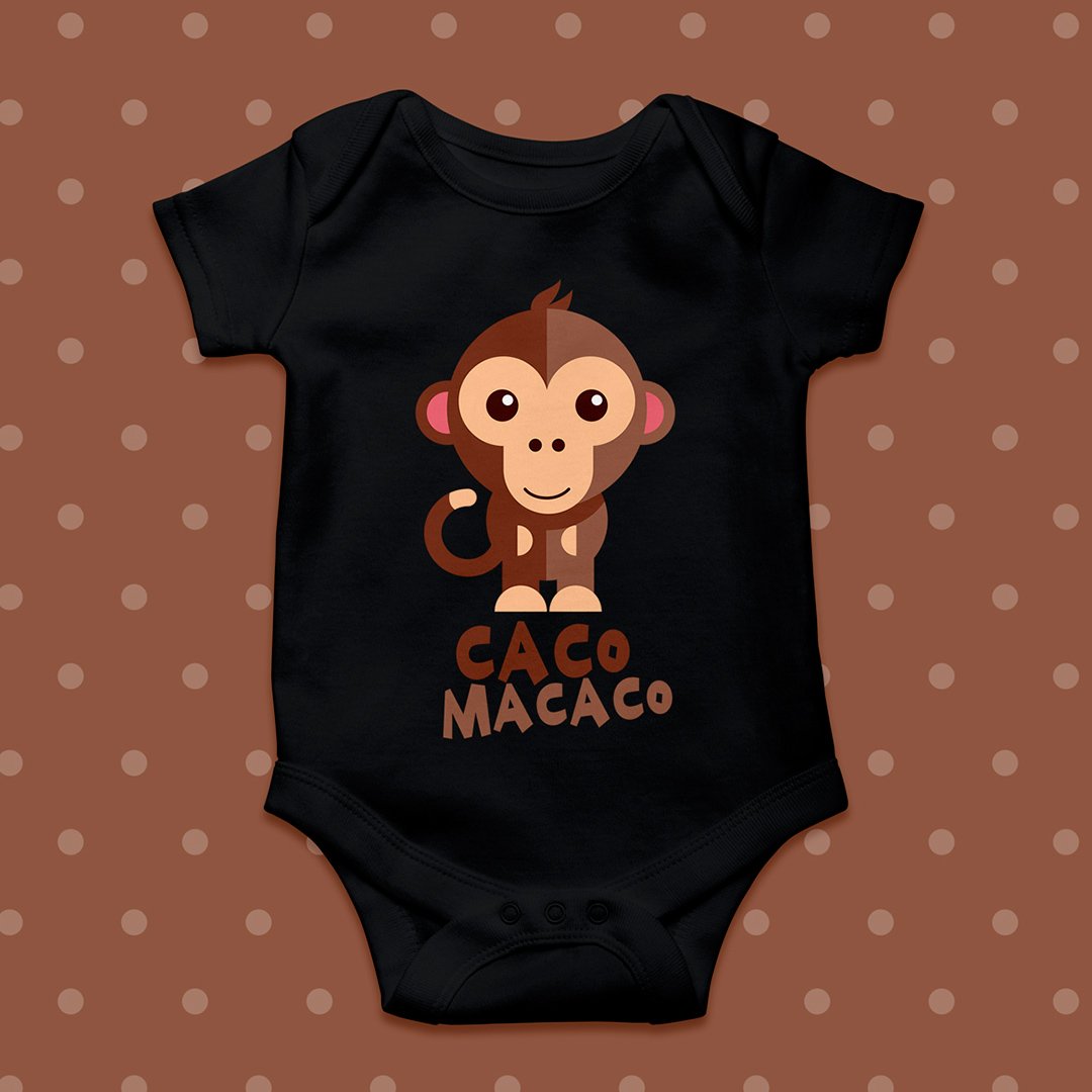 Nome do produto: BODY CACO MACACO