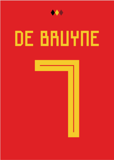 Nome do produto POSTER CAMISA DE BRUYNE