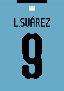 Nome do produto POSTER CAMISA SUÁREZ