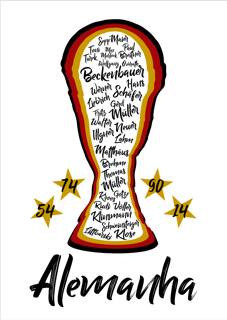 Nome do produto POSTER CAMPEÕES ALEMANHA